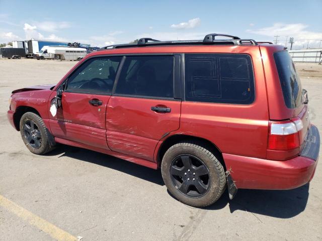 JF1SF65612H743249 - 2002 SUBARU FORESTER S წითელი ფოტო 2