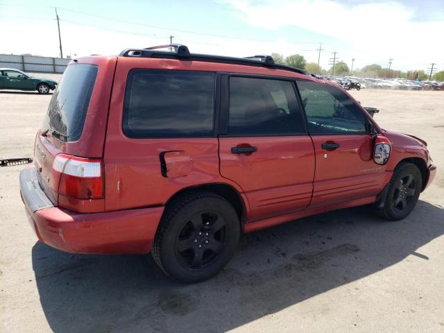 JF1SF65612H743249 - 2002 SUBARU FORESTER S წითელი ფოტო 3