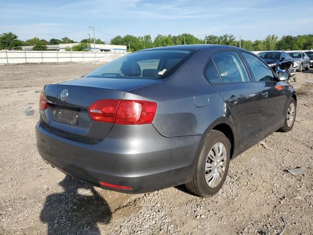 3VW2K7AJ1DM295046 - 2013 VOLKSWAGEN JETTA BASE Մոխրագույն լուսանկար 3
