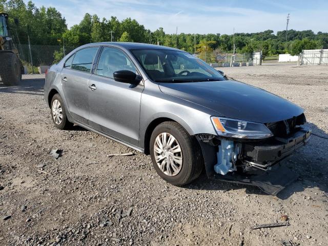 3VW2K7AJ1DM295046 - 2013 VOLKSWAGEN JETTA BASE Մոխրագույն լուսանկար 4