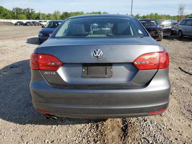 3VW2K7AJ1DM295046 - 2013 VOLKSWAGEN JETTA BASE Մոխրագույն լուսանկար 6