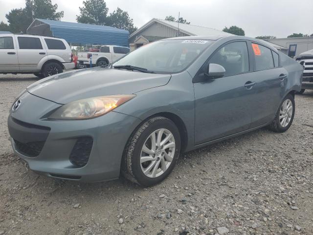 JM1BL1V76C1609278 - 2012 MAZDA 3 I GRAY photo 1