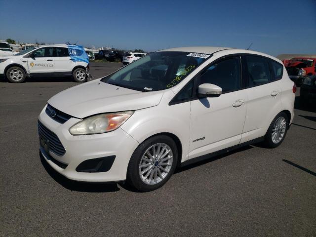 1FADP5AU2DL508377 - 2013 FORD C-MAX SE WHITE photo 1