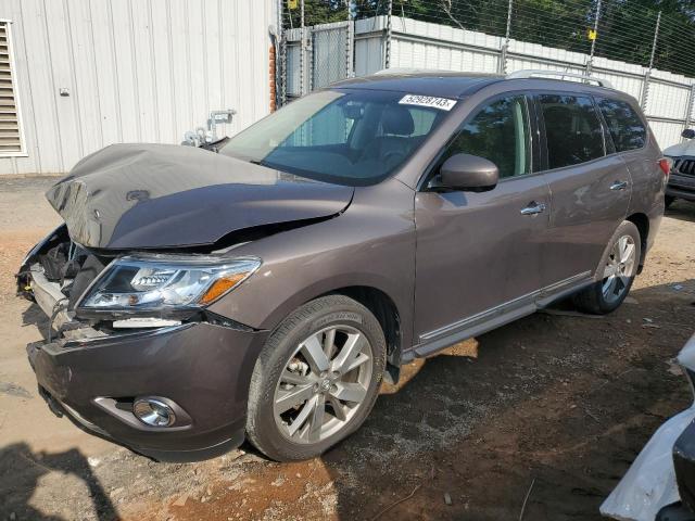 5N1AR2MN1GC630173 - 2016 NISSAN PATHFINDER S TAN photo 1