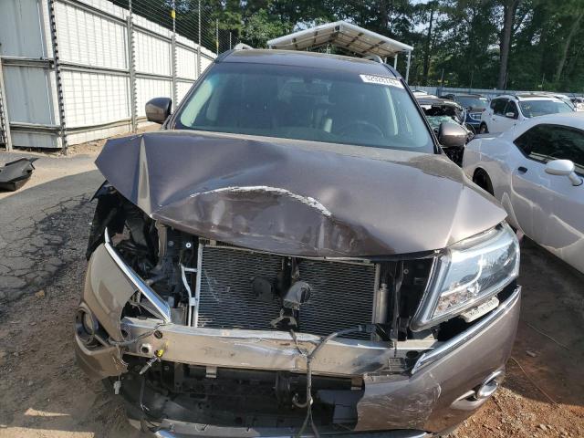 5N1AR2MN1GC630173 - 2016 NISSAN PATHFINDER S TAN photo 5