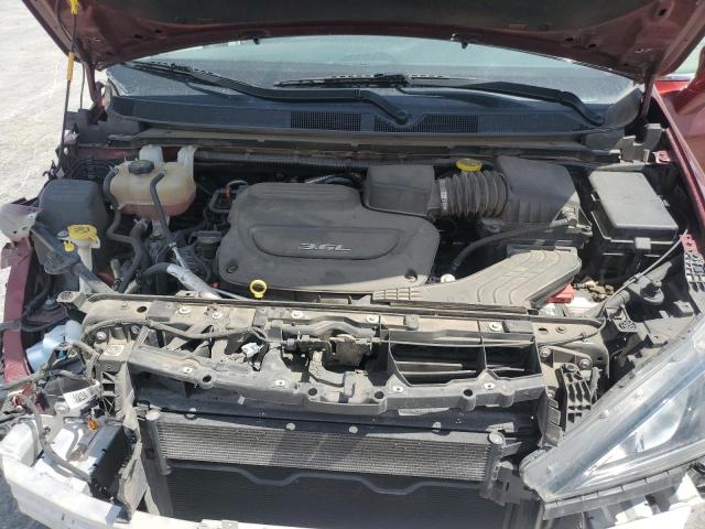 2C4RC1BG5JR353355 - 2018 CHRYSLER PACIFICA TOURING L 勃艮第红 照片 12