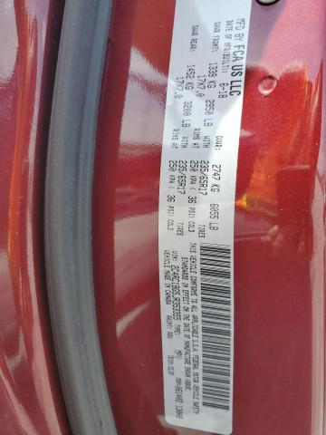 2C4RC1BG5JR353355 - 2018 CHRYSLER PACIFICA TOURING L 勃艮第红 照片 14