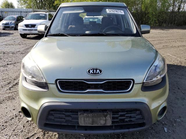 KNDJT2A51C7408682 - 2012 KIA SOUL GREEN photo 5