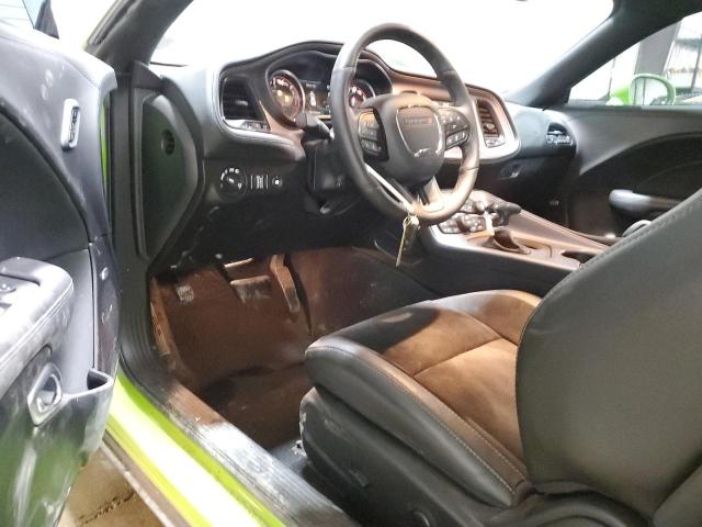 2C3CDZFJ9PH610642 - 2023 DODGE CHALLENGER R/T SCAT PACK GREEN photo 8