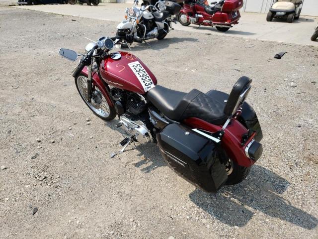 1HD1CGP1X4K441050 - 2004 HARLEY-DAVIDSON XL1200 C BURGUNDY photo 3