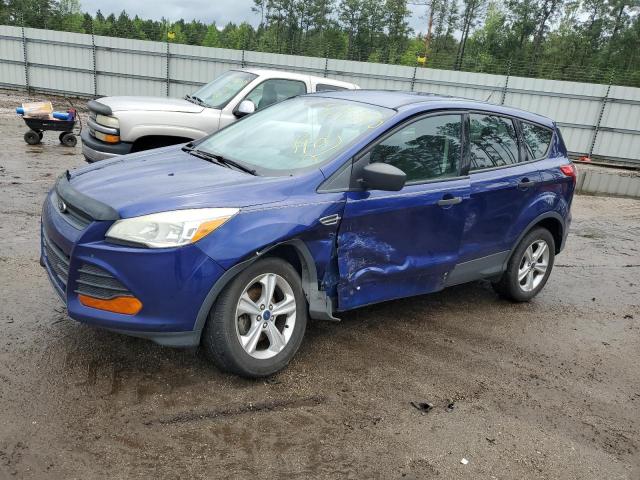 1FMCU0F75EUB75149 - 2014 FORD ESCAPE S BLUE photo 1