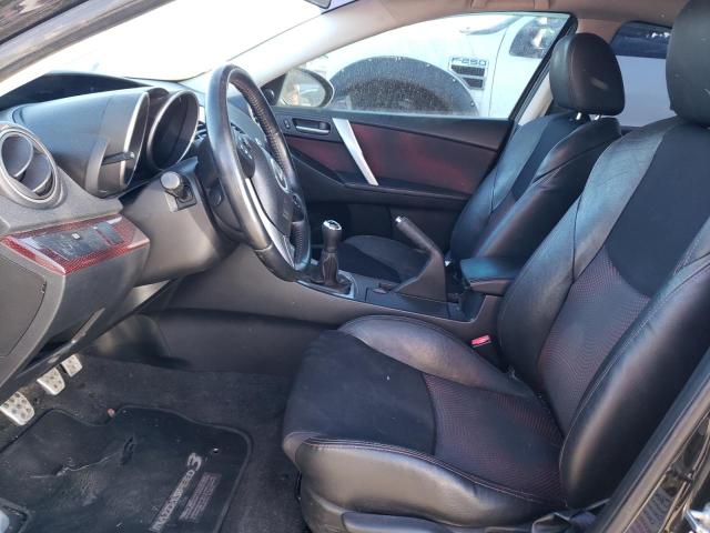 JM1BL1H42A1278570 - 2010 MAZDA SPEED 3 BLACK photo 7