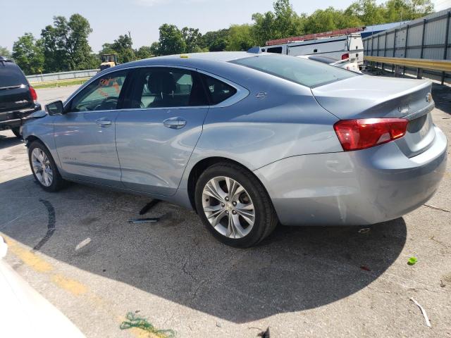 1G1115SL5EU115630 - 2014 CHEVROLET IMPALA LT BLUE photo 2