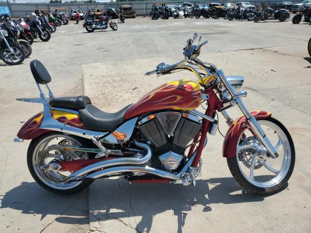 5VPXB26D673007771 - 2007 VICTORY MOTORCYCLES VEGAS JACKPOT Qırmızı foto 1