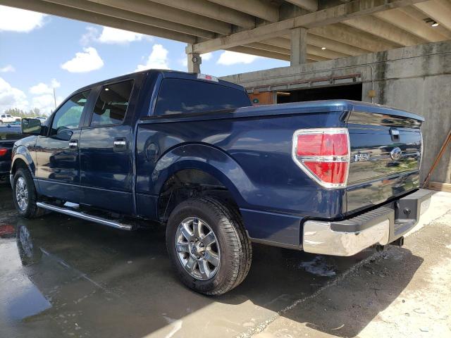 1FTFW1CFXDKD20550 - 2013 FORD F150 SUPERCREW BLUE photo 3