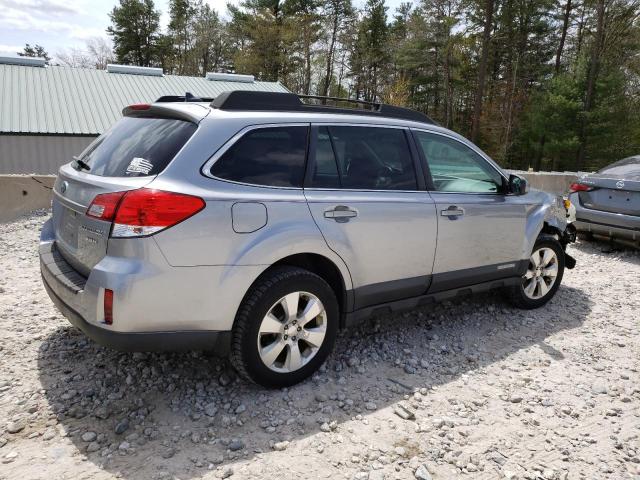 4S4BRDJC9B2350521 - 2011 SUBARU OUTBACK 3.6R LIMITED SILVER photo 3