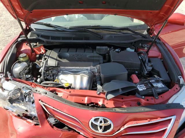 4T1BF3EK5BU768941 - 2011 TOYOTA CAMRY BASE RED photo 11