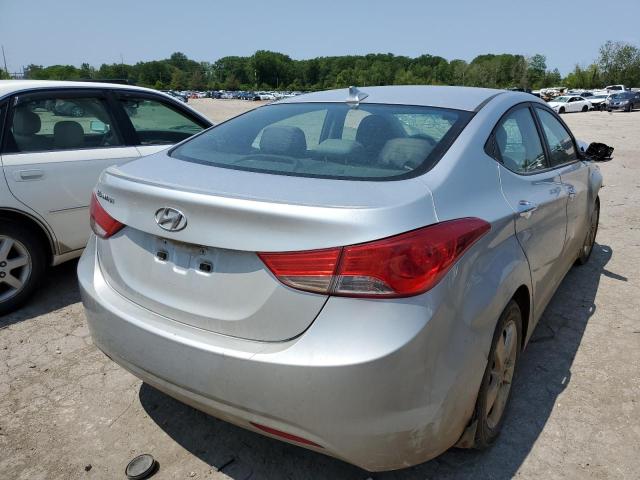 5NPDH4AE7DH416339 - 2013 HYUNDAI ELANTRA GLS SILVER photo 3