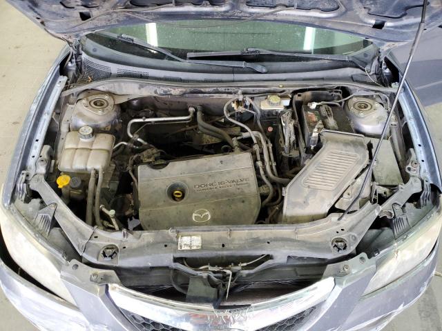 JM1BK32F071765378 - 2007 MAZDA 3 I GRAY photo 11