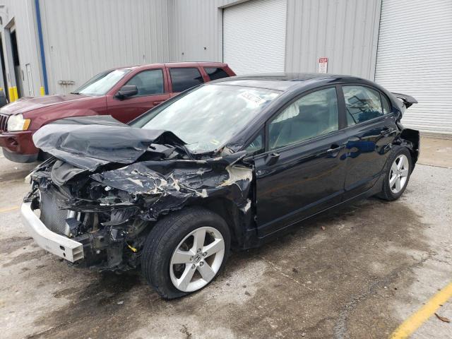 1HGFA16978L079147 - 2008 HONDA CIVIC EXL GRAY photo 1