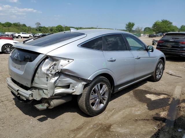 5J6TF1H59DL002216 - 2013 HONDA CROSSTOUR EXL ვერცხლისფერი ფოტო 3