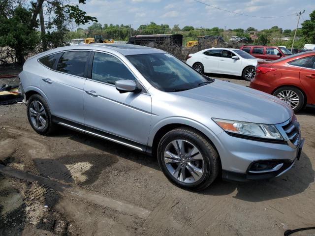 5J6TF1H59DL002216 - 2013 HONDA CROSSTOUR EXL ვერცხლისფერი ფოტო 4