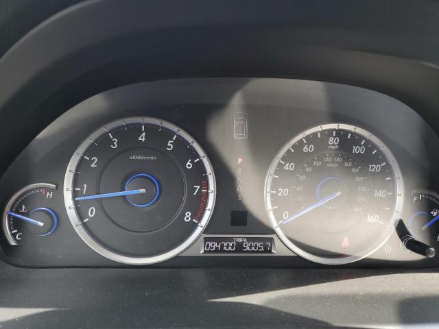 5J6TF1H59DL002216 - 2013 HONDA CROSSTOUR EXL ვერცხლისფერი ფოტო 9