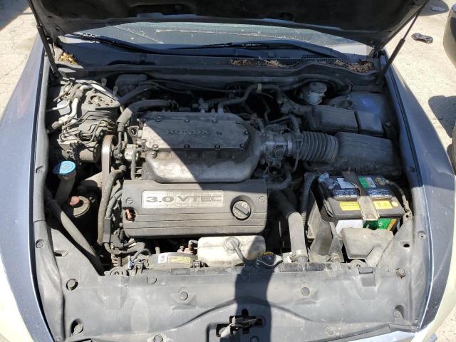 1HGCM66587A059956 - 2007 HONDA ACCORD EX BLUE photo 11