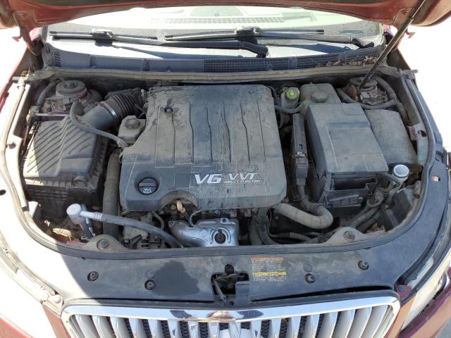 1G4GE5EV2AF165012 - 2010 BUICK LACROSSE CXS Qırmızı foto 11