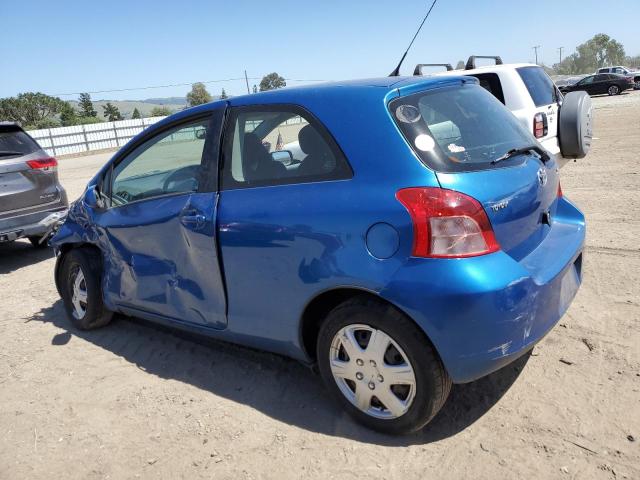 JTDJT923285173301 - 2008 TOYOTA YARIS BLUE photo 2