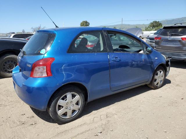 JTDJT923285173301 - 2008 TOYOTA YARIS BLUE photo 3