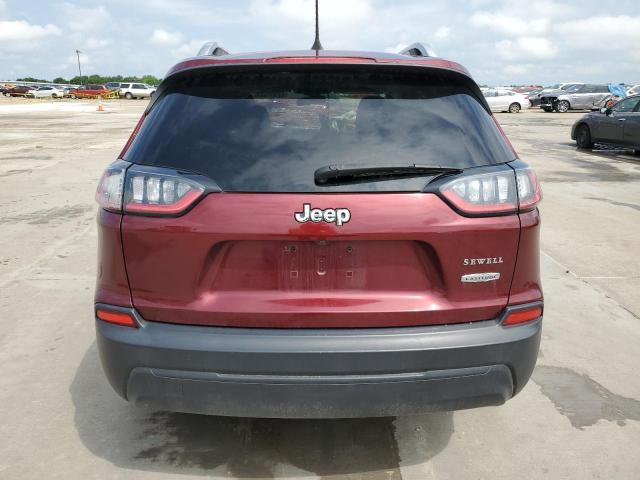 1C4PJLCB9LD586365 - 2020 JEEP CHEROKEE LATITUDE BURGUNDY photo 6