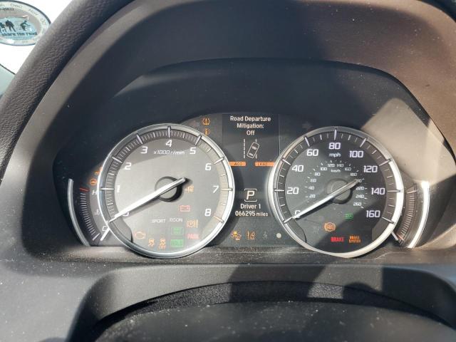 19UUB2F44KA001958 - 2019 ACURA TLX TECHNOLOGY WHITE photo 9