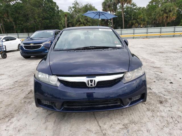 2HGFA1F56BH544843 - 2011 HONDA CIVIC LX BLUE photo 5