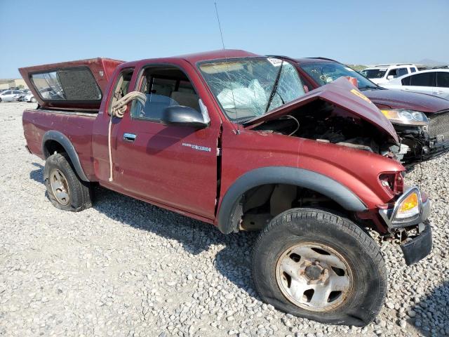 5TEWM72N73Z167332 - 2003 TOYOTA TACOMA XTRACAB RED photo 4