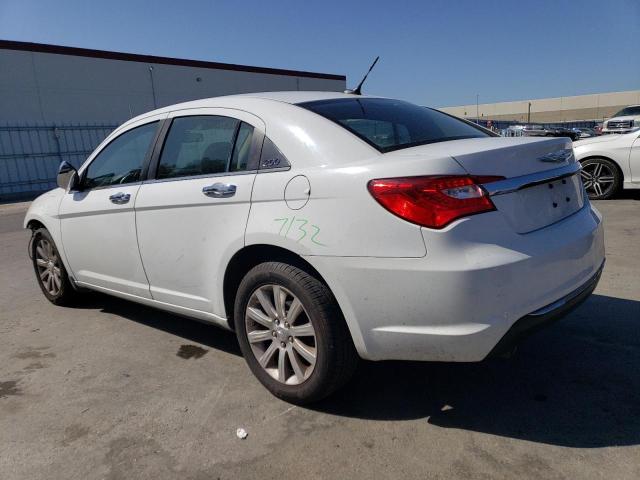 1C3CCBCG8DN701410 - 2013 CHRYSLER 200 LIMITED WHITE photo 2