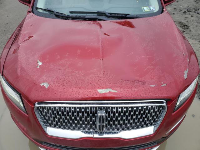 5LMCJ3C92KUL43662 - 2019 LINCOLN MKC RESERVE Շագանակագույն լուսանկար 12