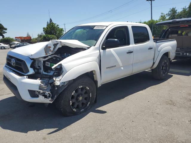 3TMJU4GN6FM183332 - 2015 TOYOTA TACOMA DOUBLE CAB PRERUNNER WHITE photo 1