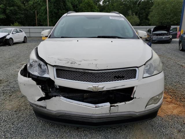 1GNKVLED8BJ248248 - 2011 CHEVROLET TRAVERSE LTZ WHITE photo 5