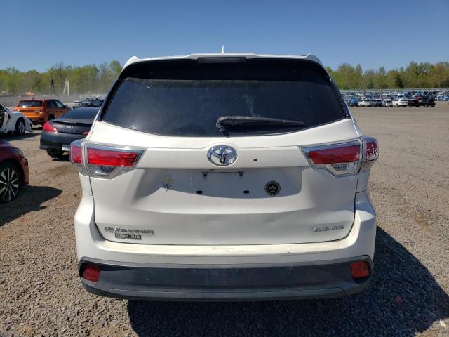 5TDJKRFH7FS126054 - 2015 TOYOTA HIGHLANDER XLE 白色 照片 6