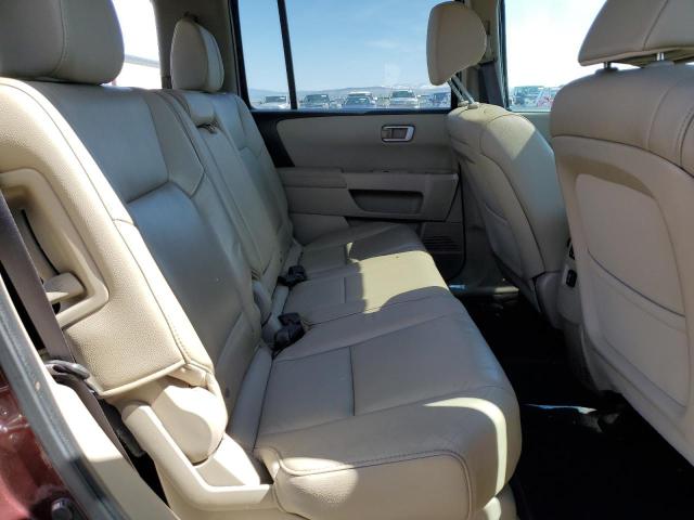 5FNYF4H57CB071145 - 2012 HONDA PILOT EXL BURGUNDY photo 10
