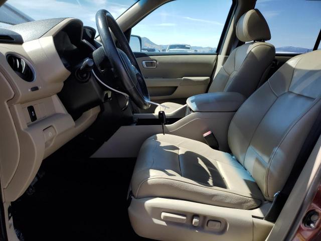 5FNYF4H57CB071145 - 2012 HONDA PILOT EXL BURGUNDY photo 7