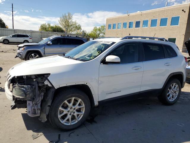 1C4PJMCB3FW514849 - 2015 JEEP CHEROKEE LATITUDE WHITE photo 1