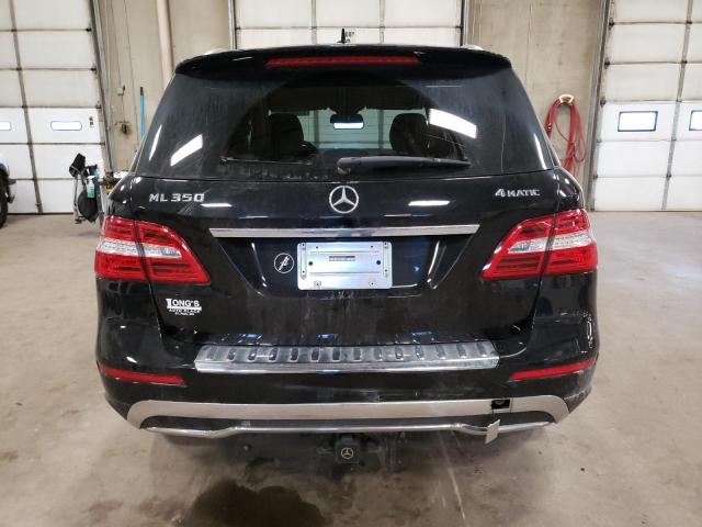 4JGDA5HB3FA536229 - 2015 MERCEDES-BENZ ML 350 4MATIC BLACK photo 6
