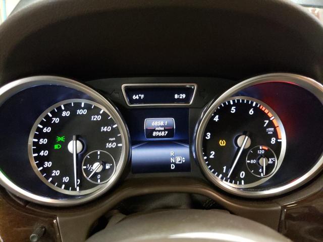 4JGDA5HB3FA536229 - 2015 MERCEDES-BENZ ML 350 4MATIC BLACK photo 9