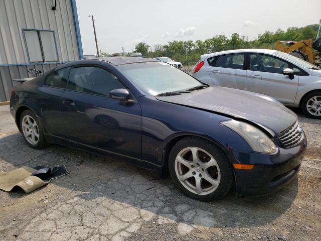 JNKCV54E44M815221 - 2004 INFINITI G35 BLUE photo 4