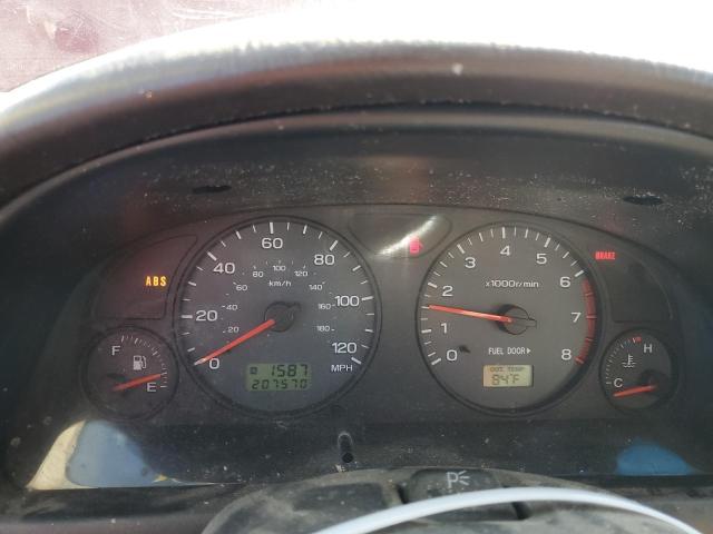 JF1SF65601H703386 - 2001 SUBARU FORESTER S წითელი ფოტო 9