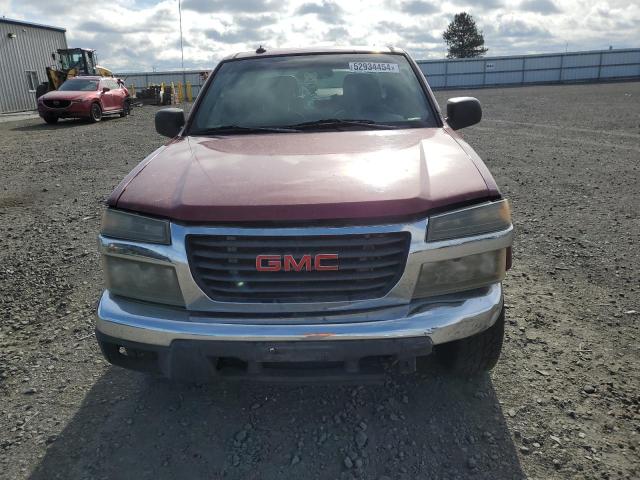 1GTDT136958173247 - 2005 GMC CANYON BURGUNDY photo 5