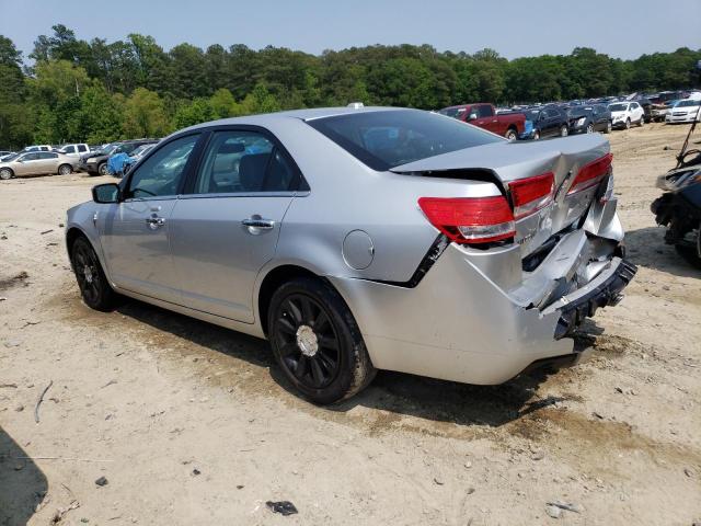 3LNHL2GC1CR828144 - 2012 LINCOLN MKZ SILVER photo 2