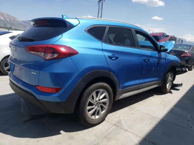 KM8J3CA40JU735470 - 2018 HYUNDAI TUCSON SEL BLUE photo 3